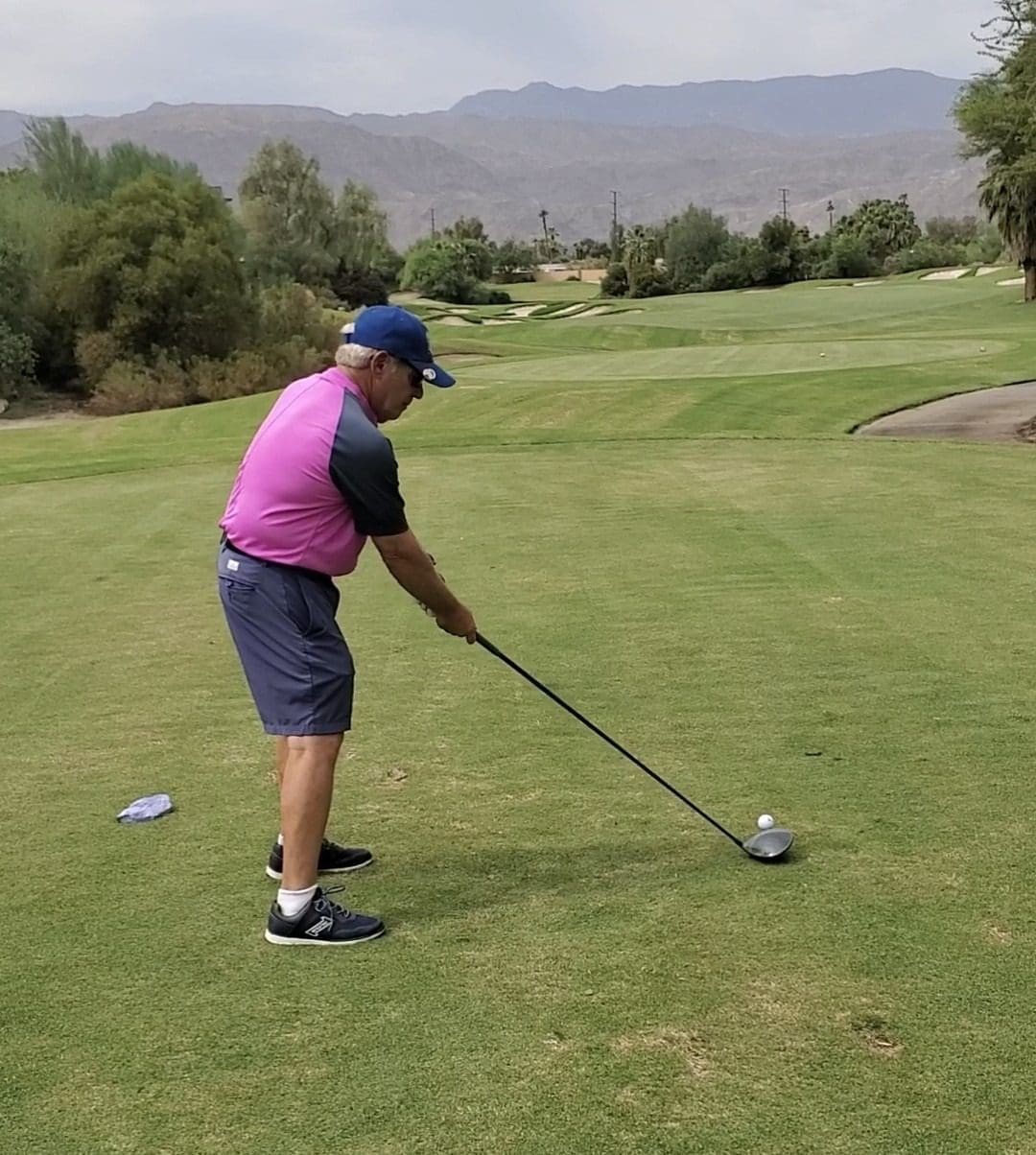 arnie-golfing